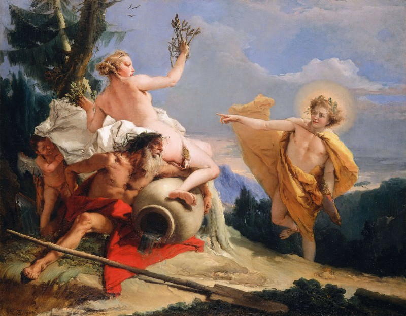 Apollo Pursuing Daphne, Giovanni Battista Tiepolo