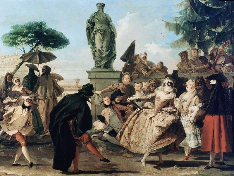 The Menuet, Giovanni Battista Tiepolo