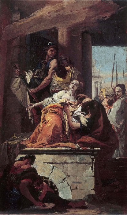 Мученичество святой Агаты, Джованни Баттиста Тьеполо