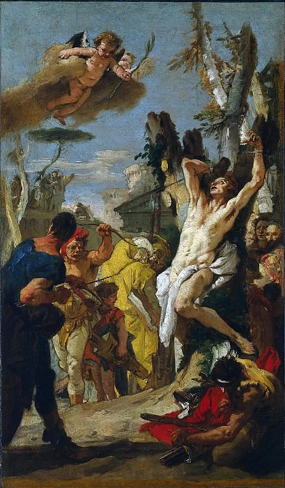 The Martyrdom of St. Sebastian, Giovanni Battista Tiepolo