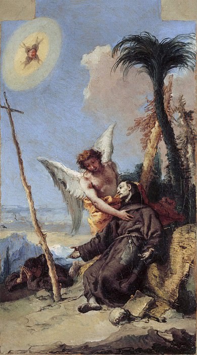 Stigmatization of Saint Francis, Giovanni Battista Tiepolo