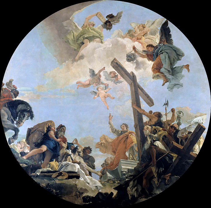 Прославление креста, Джованни Баттиста Тьеполо