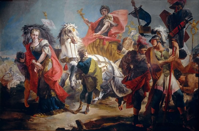 Triumph of Aurelian, Giovanni Battista Tiepolo