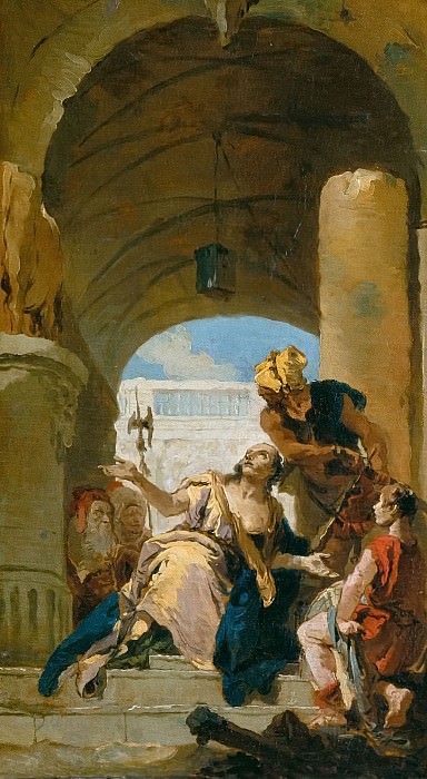 The Martyrdom of Saint Theodora, Giovanni Battista Tiepolo