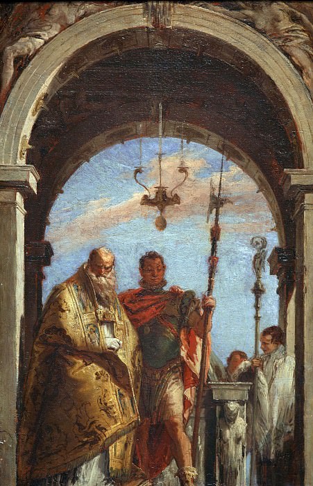 Two saints, Giovanni Battista Tiepolo