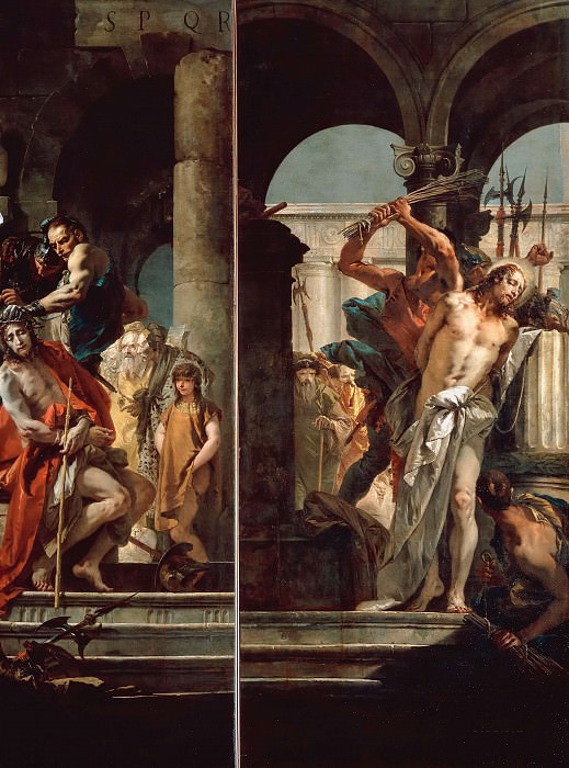 The Crowning with Thorns and The Flagellation of Christ, Giovanni Battista Tiepolo