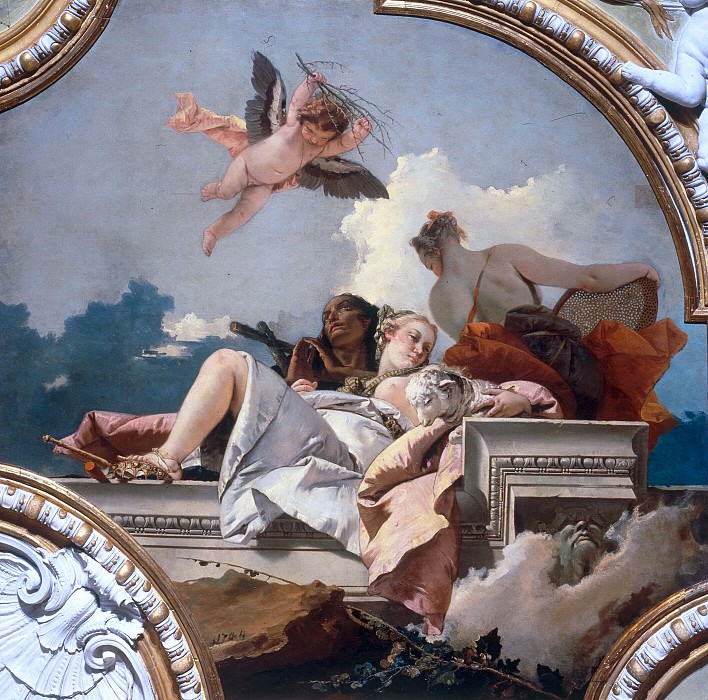 Humility, meekness and truthfulness, Giovanni Battista Tiepolo