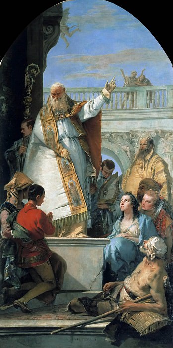 The Miracle of St. Patrick of Ireland, Giovanni Battista Tiepolo