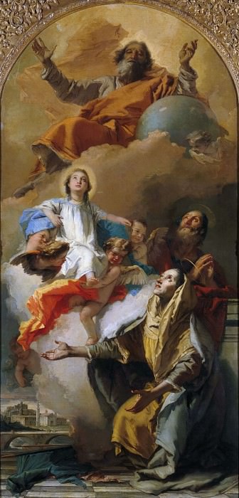 Видение святой Анны, Джованни Баттиста Тьеполо