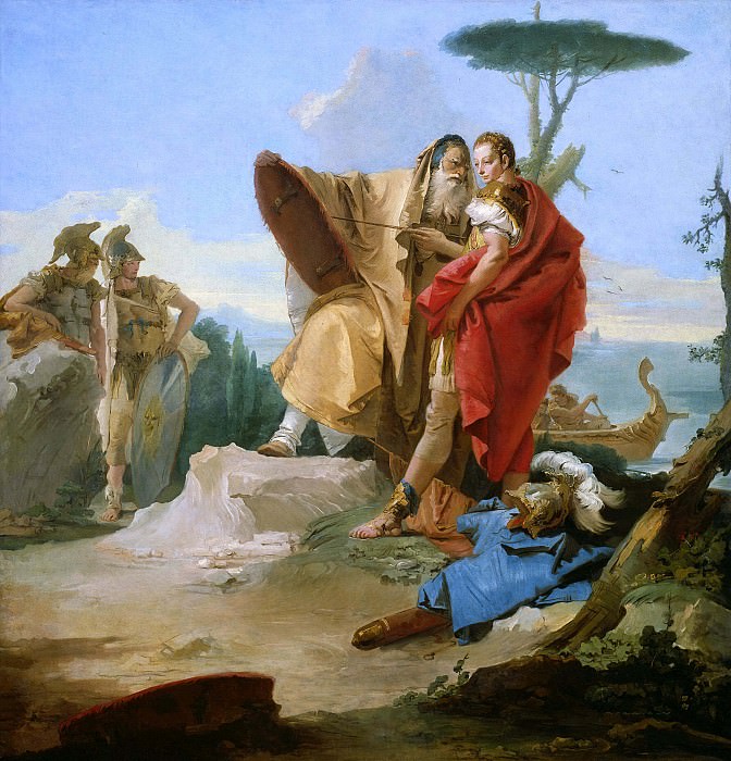 Rinaldo and the Magus of Ascalon, Giovanni Battista Tiepolo