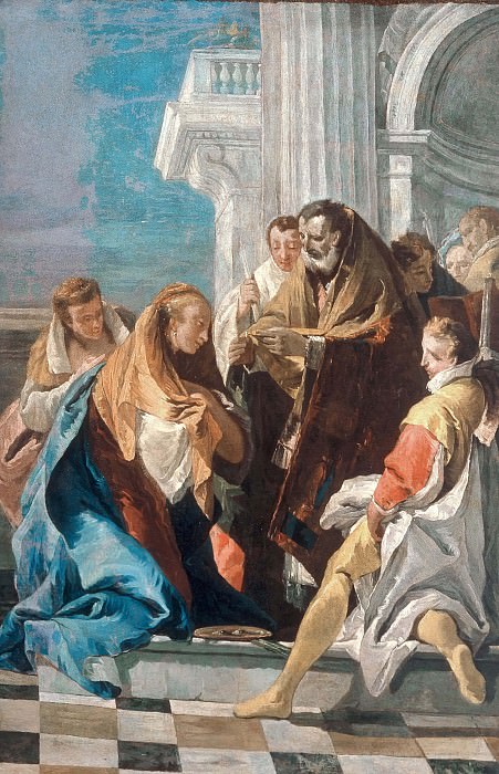 Причастие святой Лючии, Джованни Баттиста Тьеполо