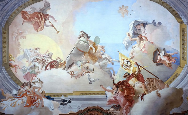 Wedding Allegory, Giovanni Battista Tiepolo