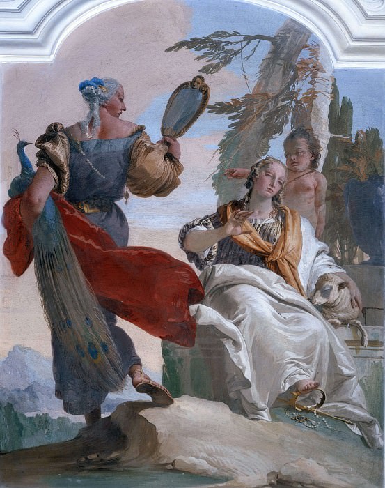 Humility Disregarding Pride, Giovanni Battista Tiepolo