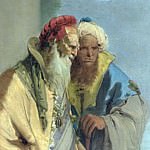 Two Men in Oriental Costume, Giovanni Battista Tiepolo