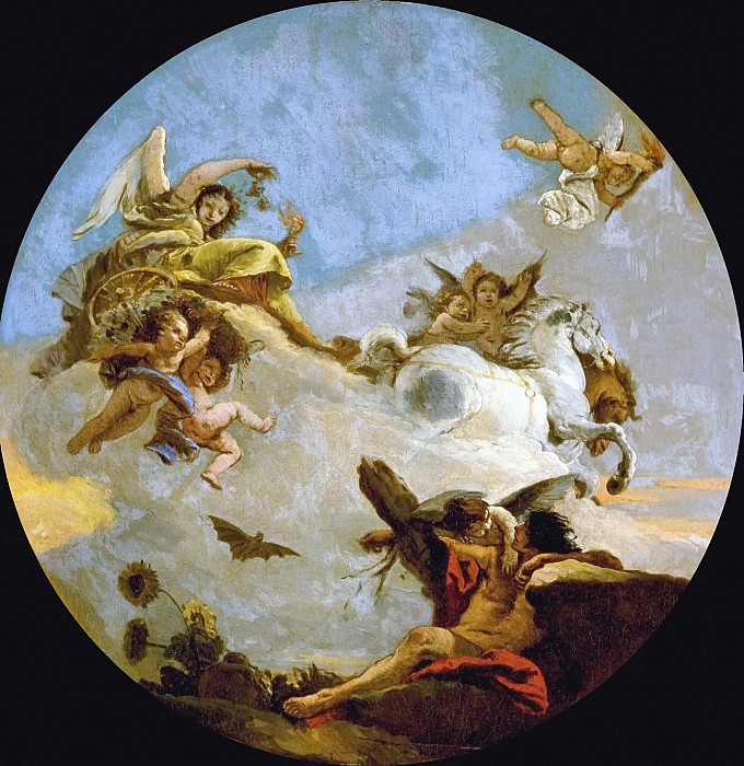 The Chariot of Aurora, Giovanni Battista Tiepolo