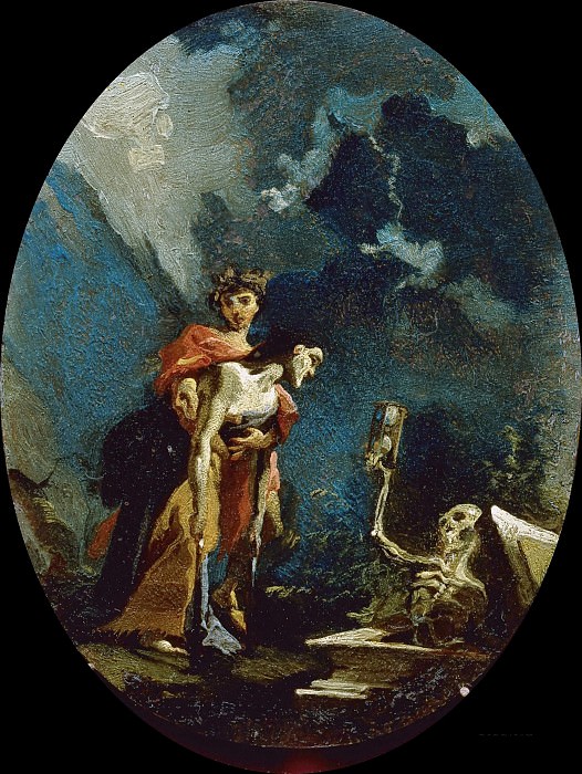 Age and Death, Giovanni Battista Tiepolo