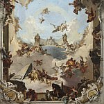 Wealth and Benefits of the Spanish Monarchy under Charles III, Giovanni Battista Tiepolo