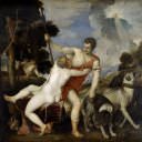 Venus y Adonis, Titian (Tiziano Vecellio)