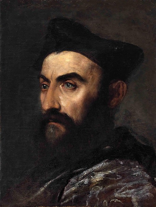 Portrait of a cleric, Titian (Tiziano Vecellio)