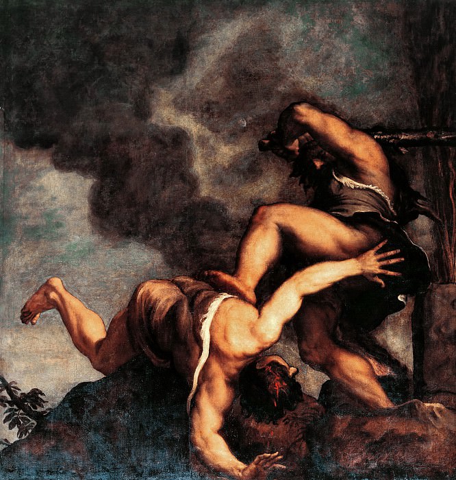 Cain and Abel, Titian (Tiziano Vecellio)