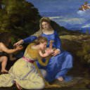 The Aldobrandini Madonna, Titian (Tiziano Vecellio)