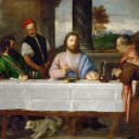 The Pilgrims at Emmaus, Titian (Tiziano Vecellio)
