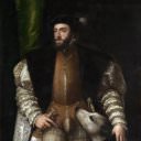 Carlos V con un perro, Titian (Tiziano Vecellio)