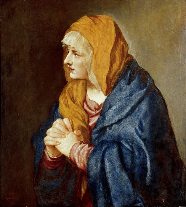 Скорбящая Богородица, Тициан (Тициано Вечеллио)