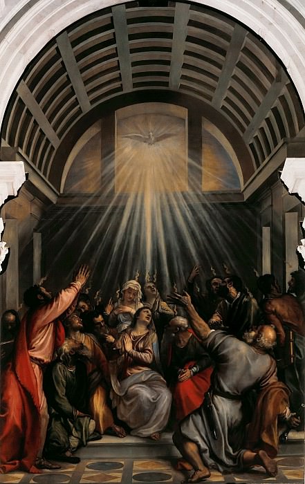 Effusion of the Holy Spirit, Titian (Tiziano Vecellio)