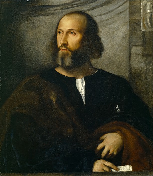 Портрет бородатого мужчины, Тициан (Тициано Вечеллио)