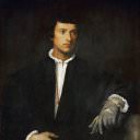 Man with Glove, Titian (Tiziano Vecellio)