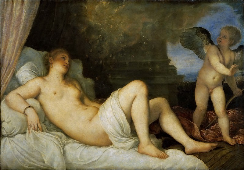 Danae, Titian (Tiziano Vecellio)
