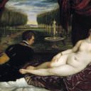 Venus recreándose con el Amor y la Música, Titian (Tiziano Vecellio)