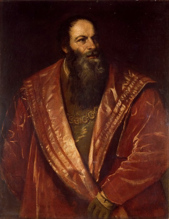 Portrait of Pietro Aretino, Titian (Tiziano Vecellio)