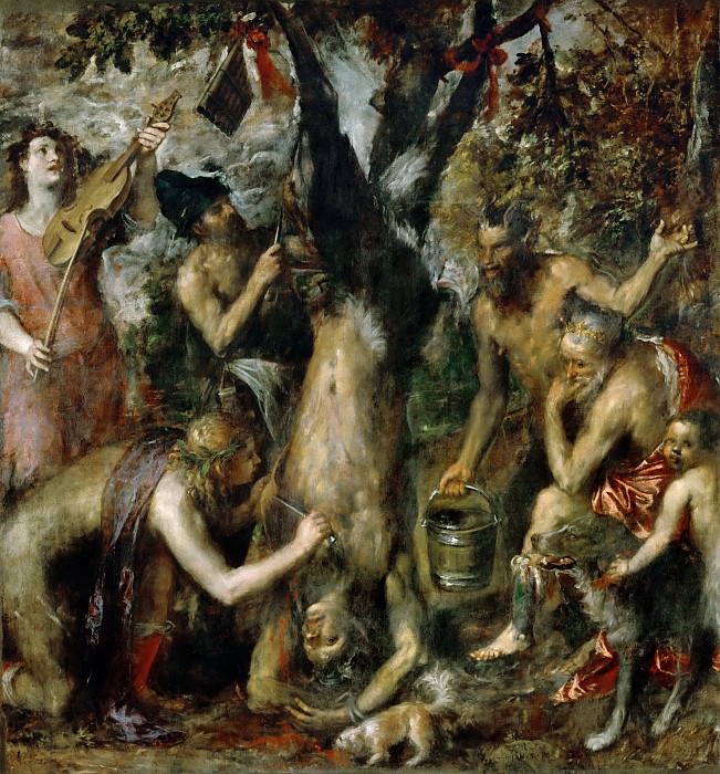 Punishment of Marsyas, Titian (Tiziano Vecellio)