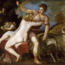 Venus and Adonis, Titian (Tiziano Vecellio)