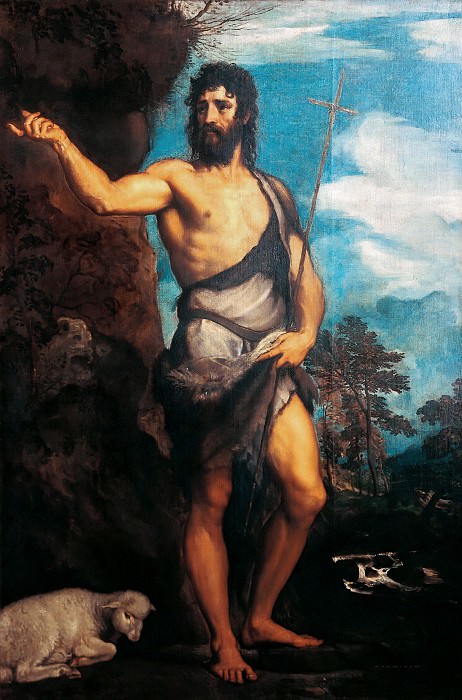St John the Baptist, Titian (Tiziano Vecellio)