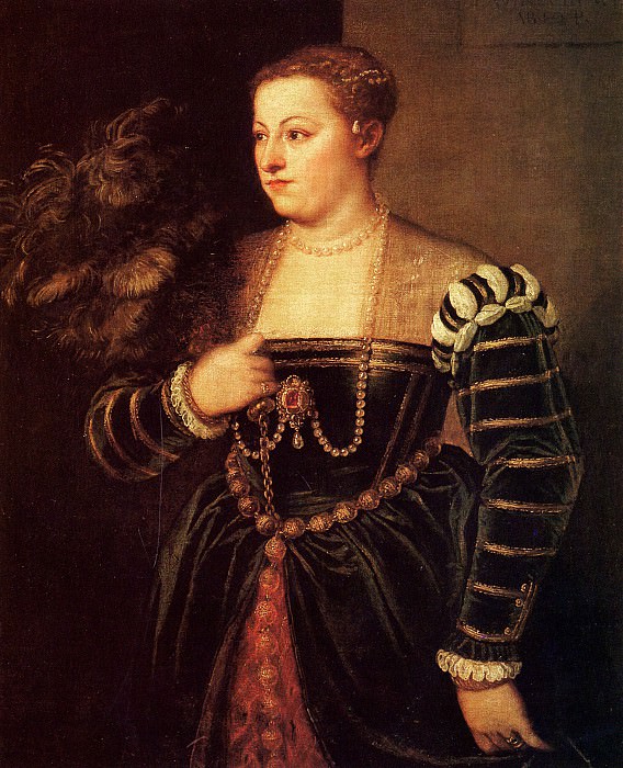 Портрет Лавинии, дочери художника, Тициан (Тициано Вечеллио)