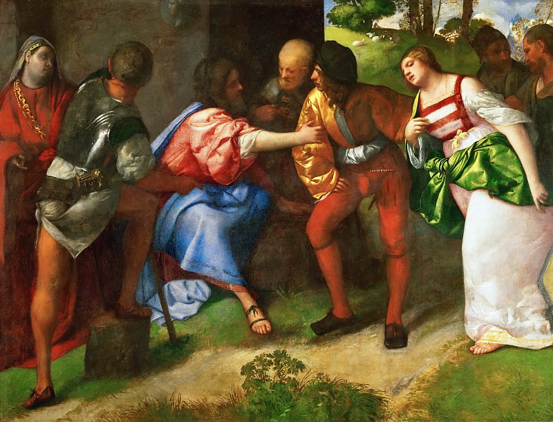 Susanna and the Prophet Daniel, Titian (Tiziano Vecellio)