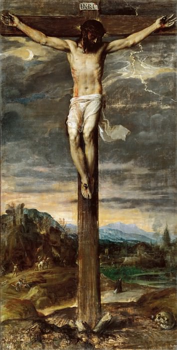 Христос на кресте, Тициан (Тициано Вечеллио)