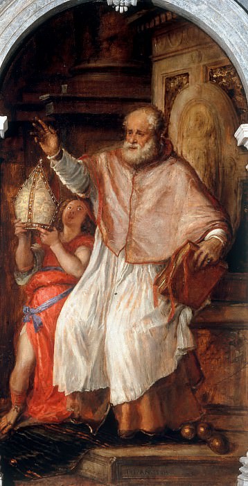 Saint Nicholas of Bari, Titian (Tiziano Vecellio)