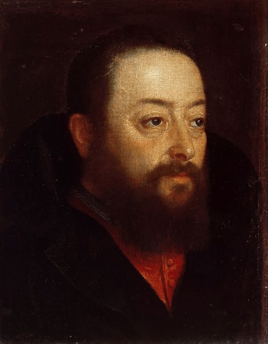 Портрет мужчины с рыжей бородой 