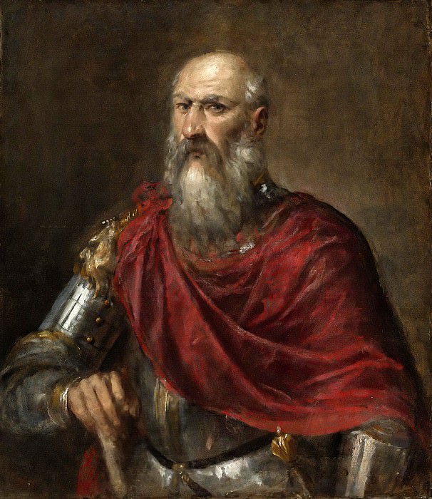 Портрет адмирала, возможно Франческо Дуодо , Тициан (Тициано Вечеллио)