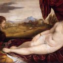 Venus with the Organ Player, Titian (Tiziano Vecellio)