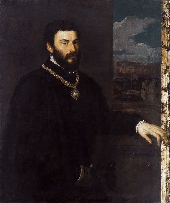 Портрет графа Антонио Порчиа э Бруньера, Тициан (Тициано Вечеллио)