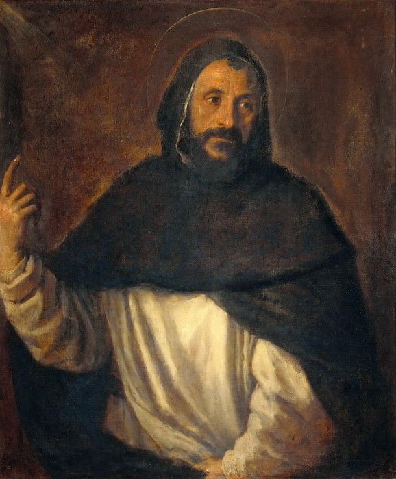 Saint Dominic, Titian (Tiziano Vecellio)