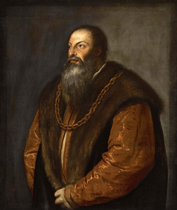 Pietro Aretino, Titian (Tiziano Vecellio)