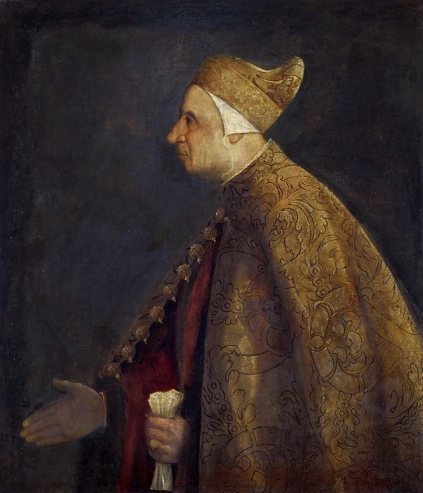 Portrait of Doge Nicolo Marcello, Titian (Tiziano Vecellio)