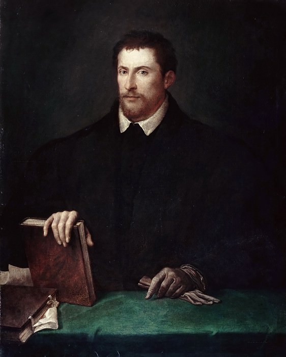 Portrait of Ippolito Riminaldi, Titian (Tiziano Vecellio)
