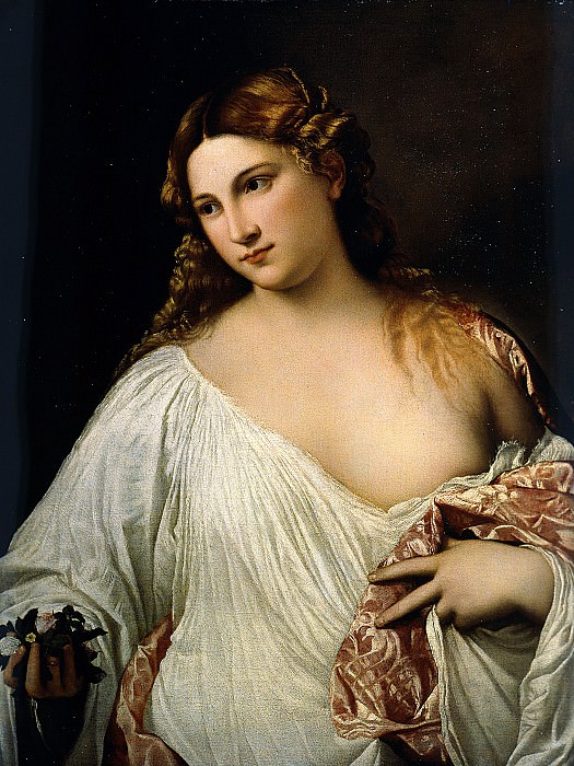 Flora, Titian (Tiziano Vecellio)